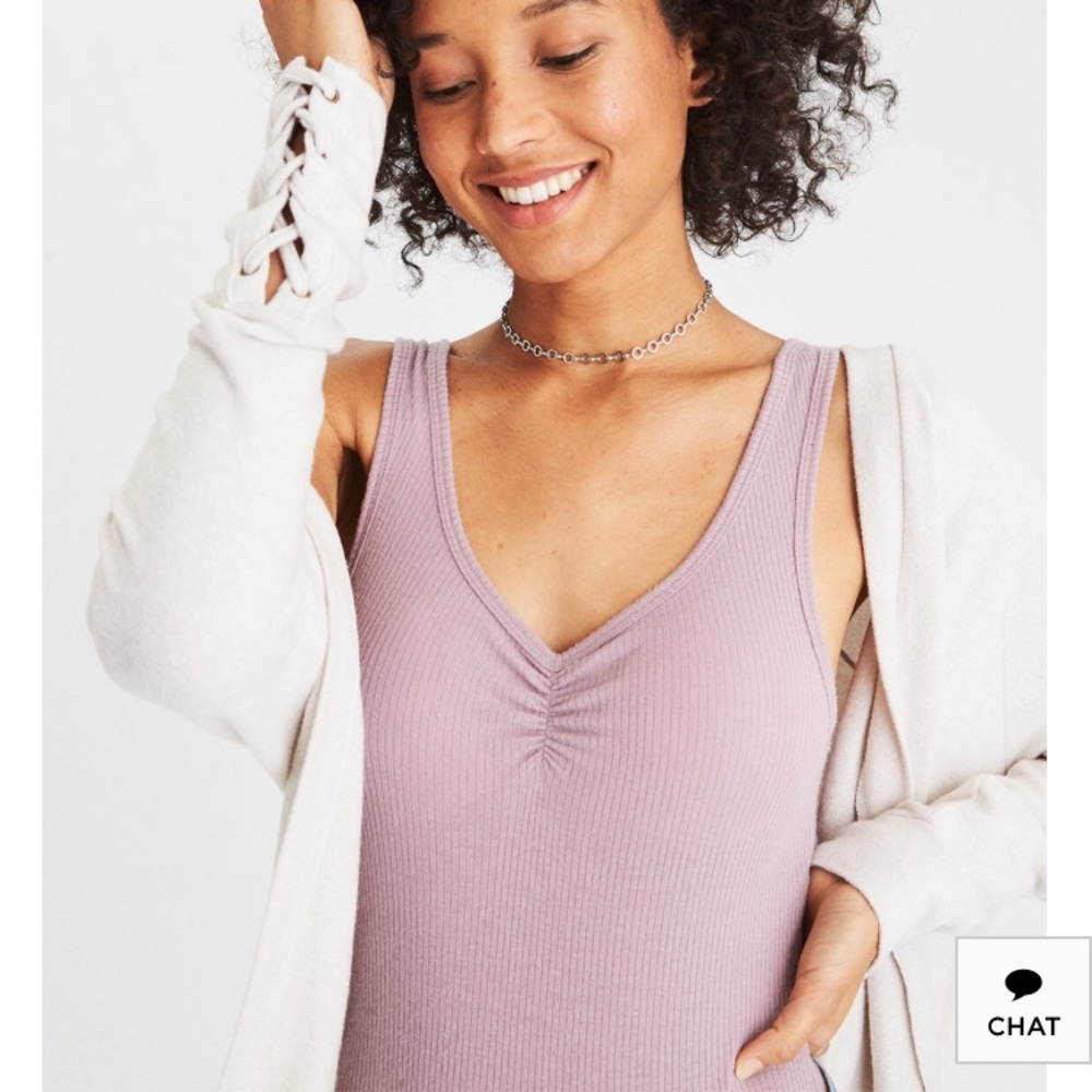 NWOT American Eagle plush bodysuit